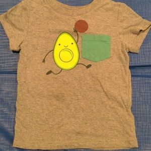 Cute avocado short sleeve shirt